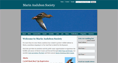 Desktop Screenshot of marinaudubon.org